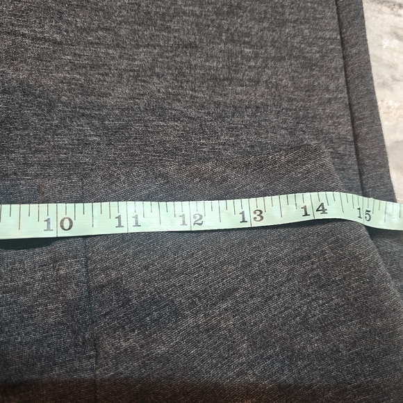 Dana Buchman Pull-On Straight Leg Pants Women’s Medium Charcoal Heather Stretch - Picture 8 of 10